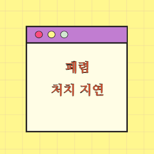 폐렴에 대한 집중 처치 지연으로 사망한 데 따른 손해배상 요구