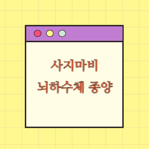 뇌하수체 종양 수술 후 사지마비에 따른 손해배상 요구