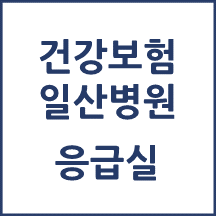 국민건강보험 일산병원 응급실 이용안내