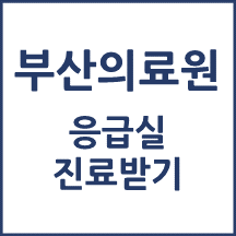 부산의료원 응급실 이용안내