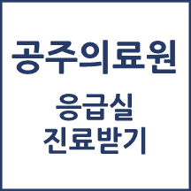 공주의료원 응급실 이용안내