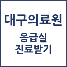대구의료원 응급실 이용안내