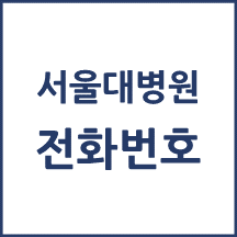 서울대학교병원 주요 전화번호를 안내해드립니다.