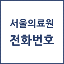 서울의료원 전화번호 안내