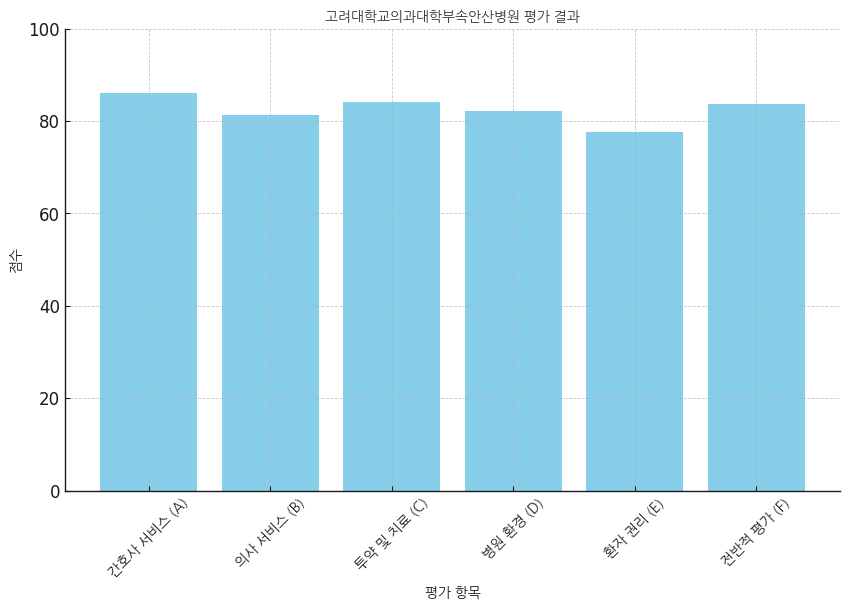 고려대학교안산병원 분석보고